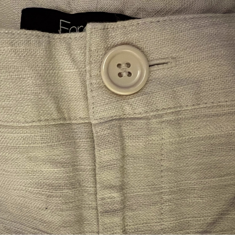 Forever 21, linen blend short - Picture 3 of 12